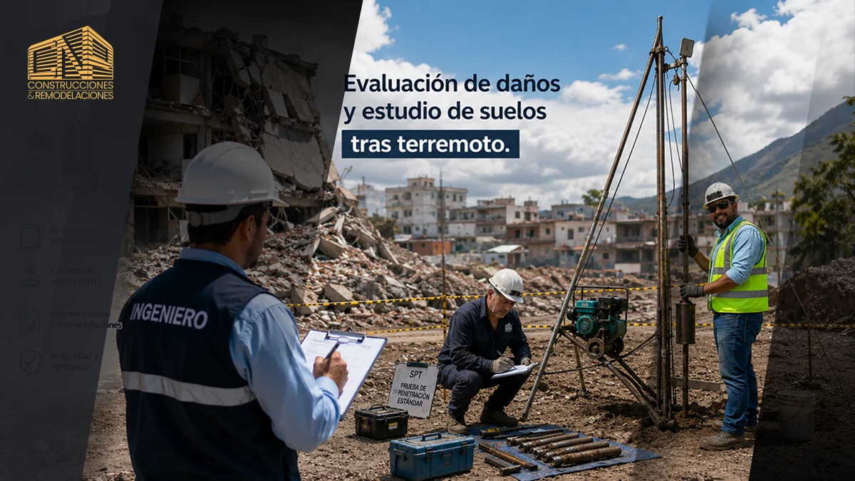 Estudio de suelos después de un terremoto: ¿lo necesitas?