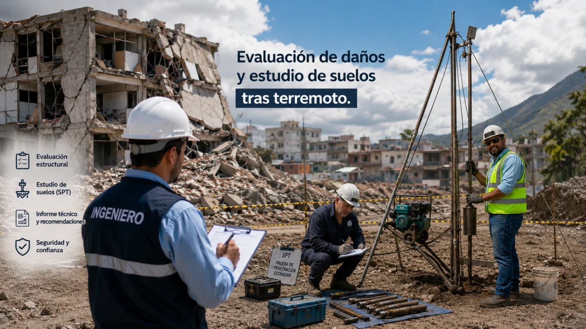 Evaluacion De Danos Y Estudio De Suelos Tras Terremoto