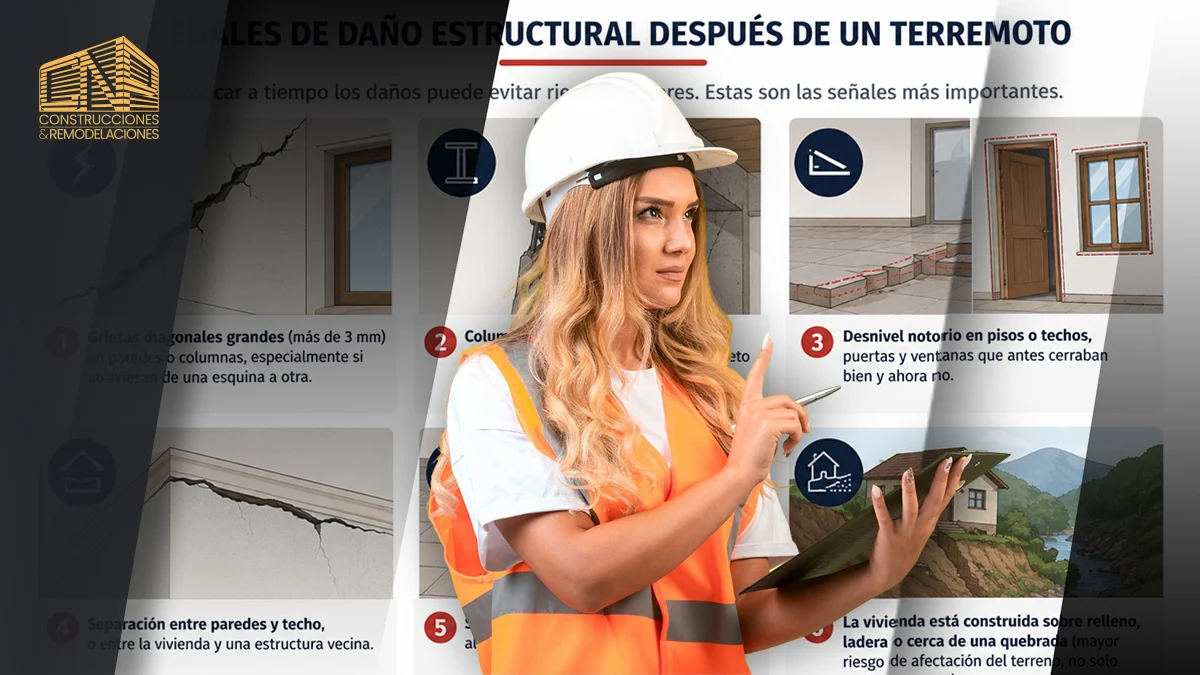 10 señales de daños estructurales que no debes ignorar